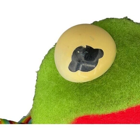 Vintage Hasbro Softie Muppet Babies Kermit The Frog Stuffed Animal Toy - Picture 5 of 8